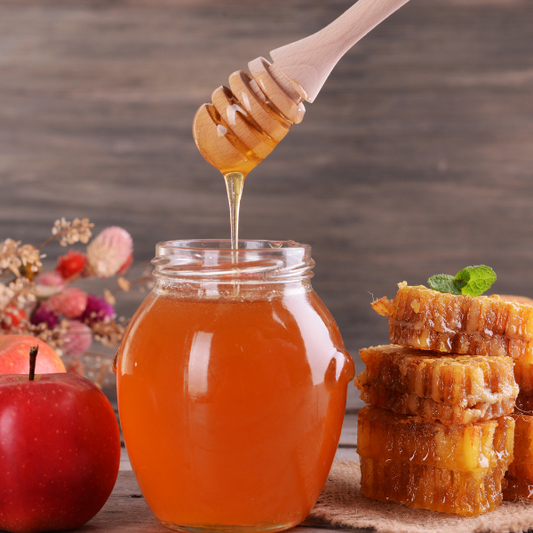 Apple Infused honey sticks